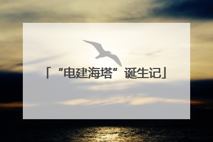 “电建海塔”诞生记