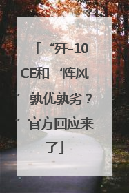 “歼-10CE和‘阵风’孰优孰劣？”官方回应来了