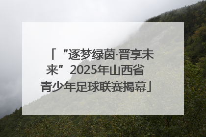 “逐梦绿茵·晋享未来”2025年山西省青少年足球联赛揭幕