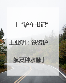 “铲车书记”王亚明：铁臂护航夏种水脉