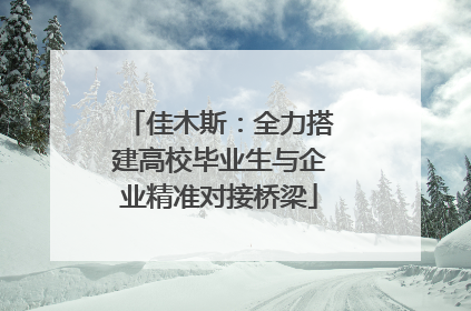 佳木斯：全力搭建高校毕业生与企业精准对接桥梁
