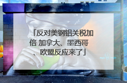 反对美钢铝关税加倍 加拿大、墨西哥、欧盟反应来了