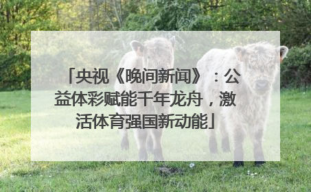 央视《晚间新闻》：公益体彩赋能千年龙舟，激活体育强国新动能