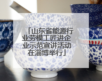 山东省能源行业劳模工匠进企业示范宣讲活动在淄博举行
