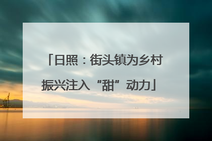 日照：街头镇为乡村振兴注入“甜”动力