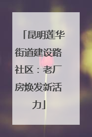 昆明莲华街道建设路社区：老厂房焕发新活力