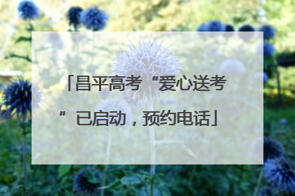 昌平高考“爱心送考”已启动，预约电话