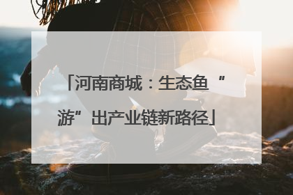 河南商城：生态鱼“游”出产业链新路径