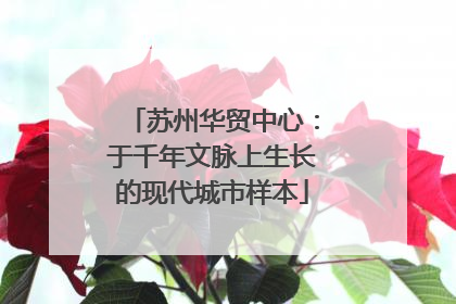 苏州华贸中心：于千年文脉上生长的现代城市样本