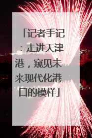 记者手记：走进天津港，窥见未来现代化港口的模样