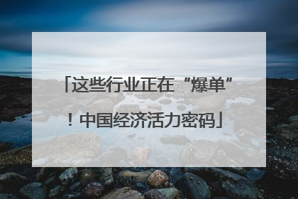 这些行业正在“爆单”！中国经济活力密码