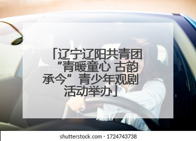 辽宁辽阳共青团“青暖童心 古韵承今”青少年观剧活动举办