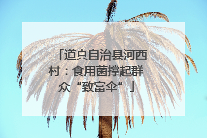 道真自治县河西村：食用菌撑起群众“致富伞”