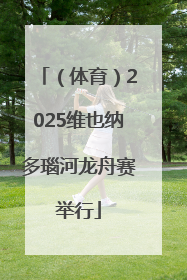 （体育）2025维也纳多瑙河龙舟赛举行
